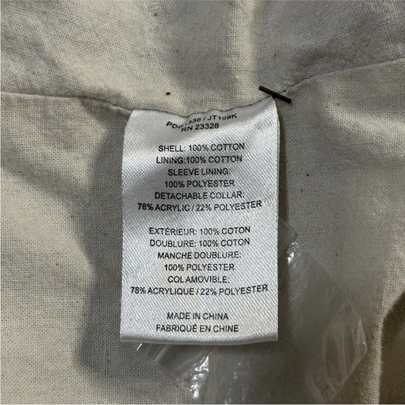 Pendleton Denim Jacket Fleece Sherpa Collar Women’s Medium Trucker Dry Goods - Picture 9 of 11